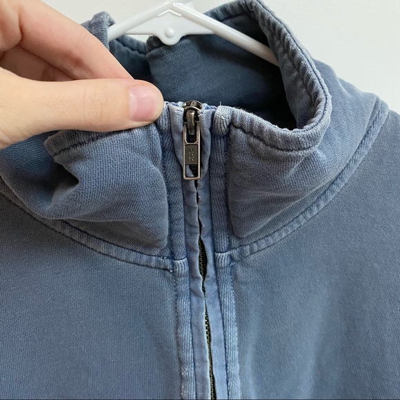 Land’s End Vintage Half Zip Sweatshirt - Picture 3 of 10